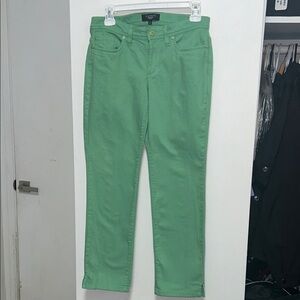 Talbots Mint Green Ankle Jeans